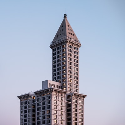 Grey concrete building
